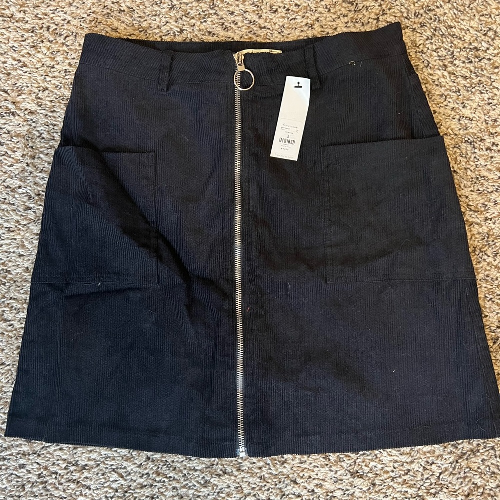 Corduroy skirt